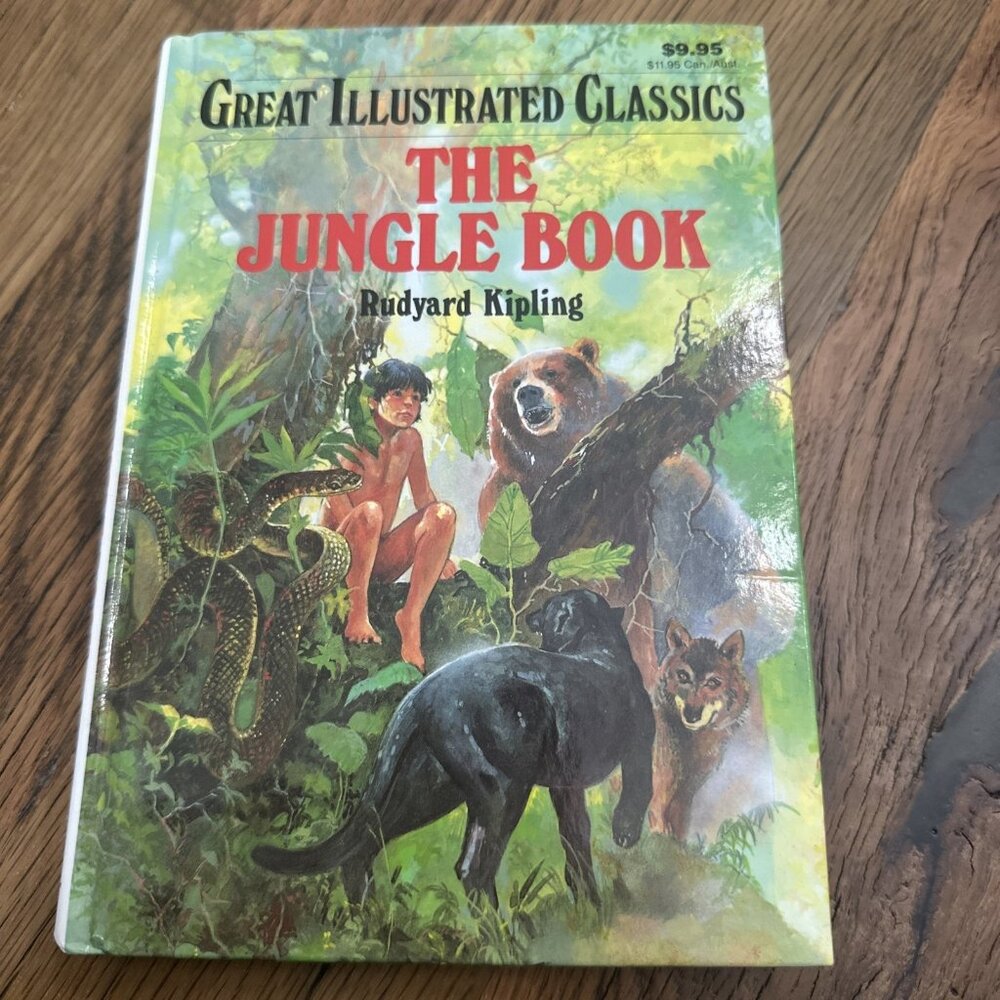 Great Illustrated Classics The Jungle Book By Rudyard Kipling